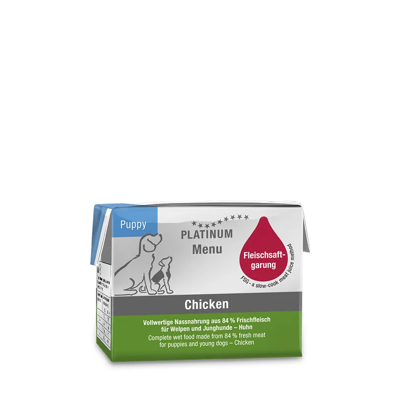PLATINUM Menu Puppy Chicken 90 g Direkt Vom Hersteller
